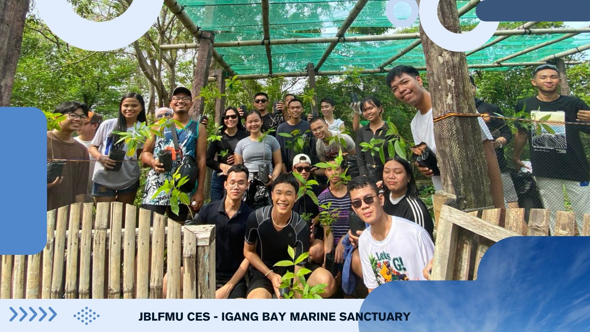 JBLFMU CESS Volunteers Cultivate a Greener Future
