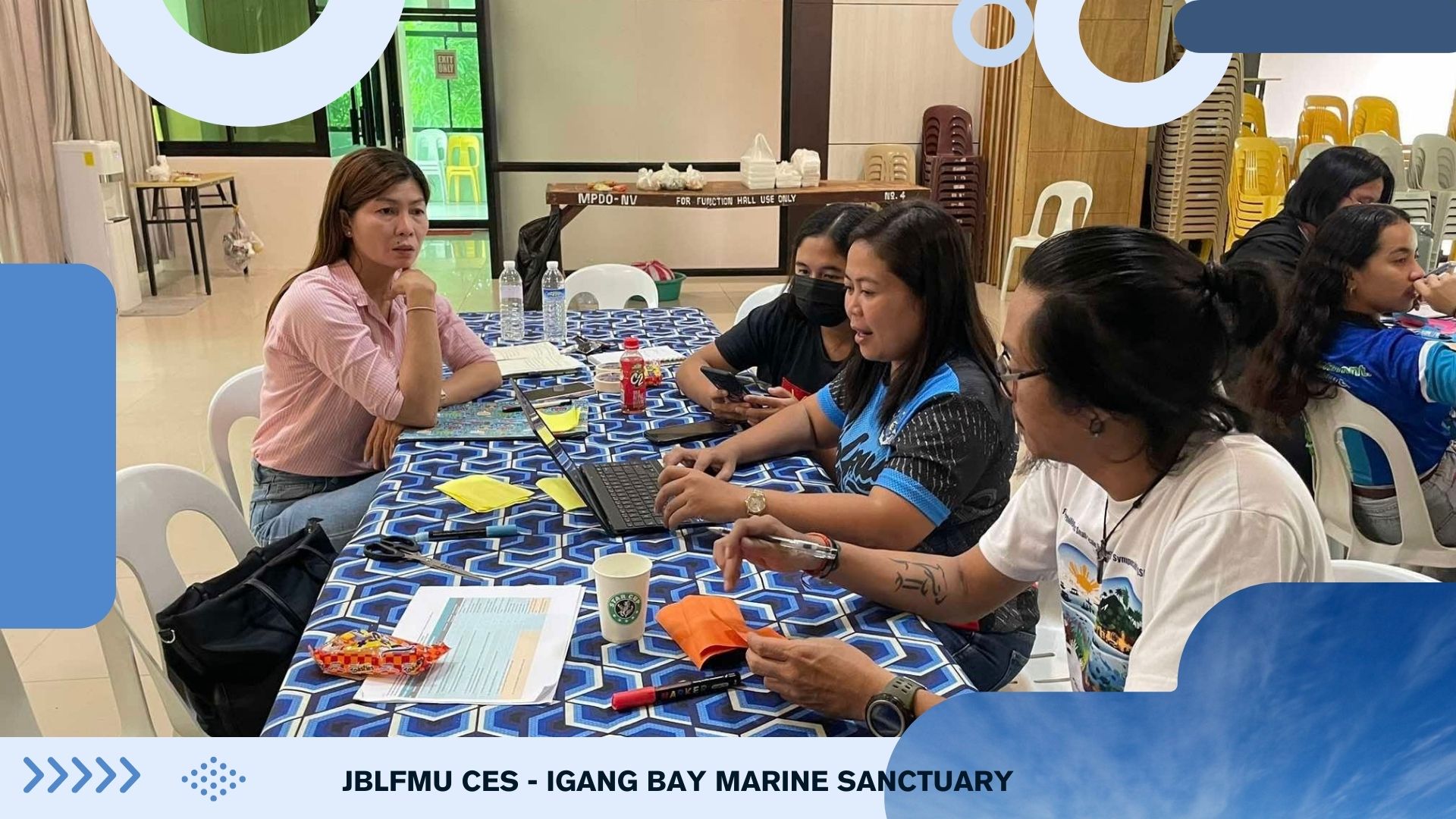 JBLFMU and Nueva Valencia Advance Igang Bay Marine Sanctuary Management