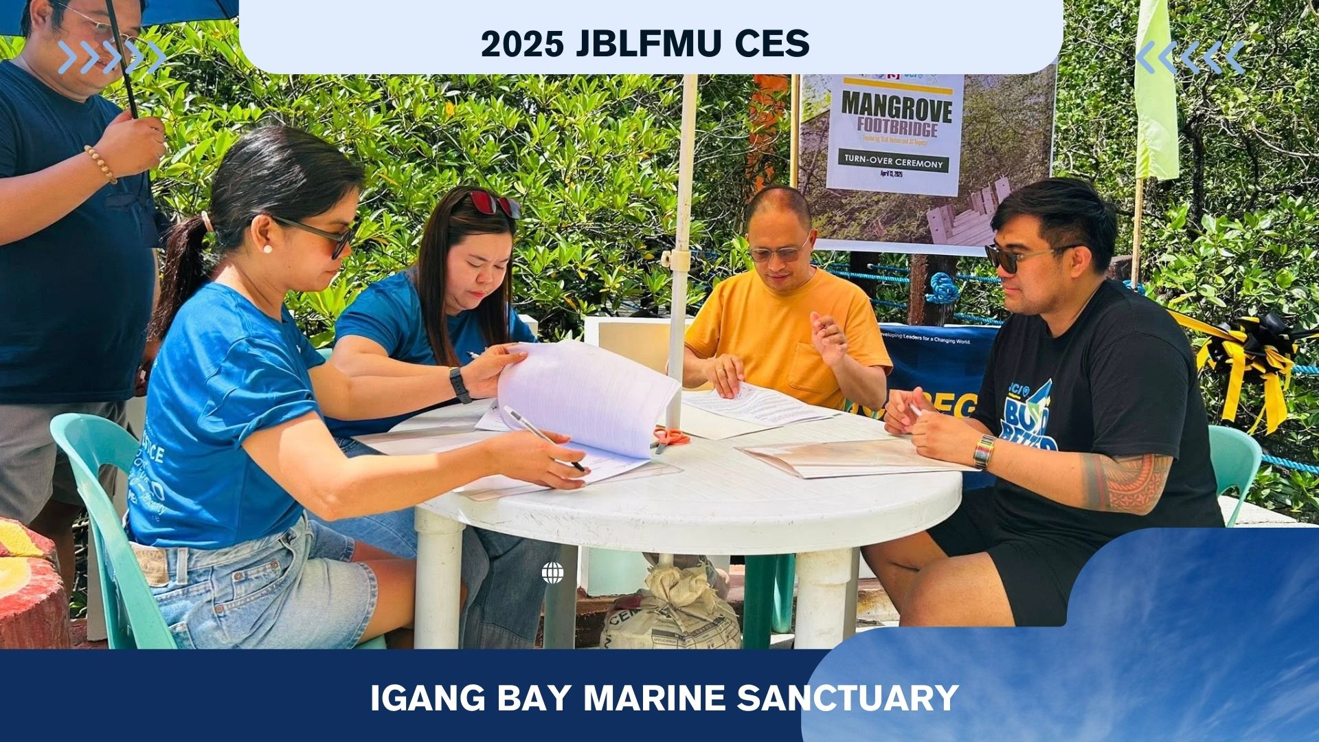 Bridging Nature and Partnership: Mangrove Footbridge Turnover at Puerto del Mar and IBMS