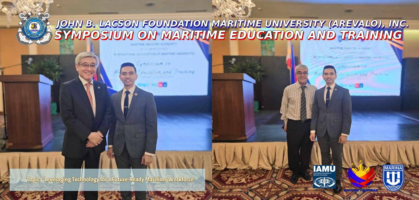 BALITANG PANG-UNIBERSIDAD | BSMT Dean, isa sa mga modereytor ng Symposium on Maritime Education and Training 2024