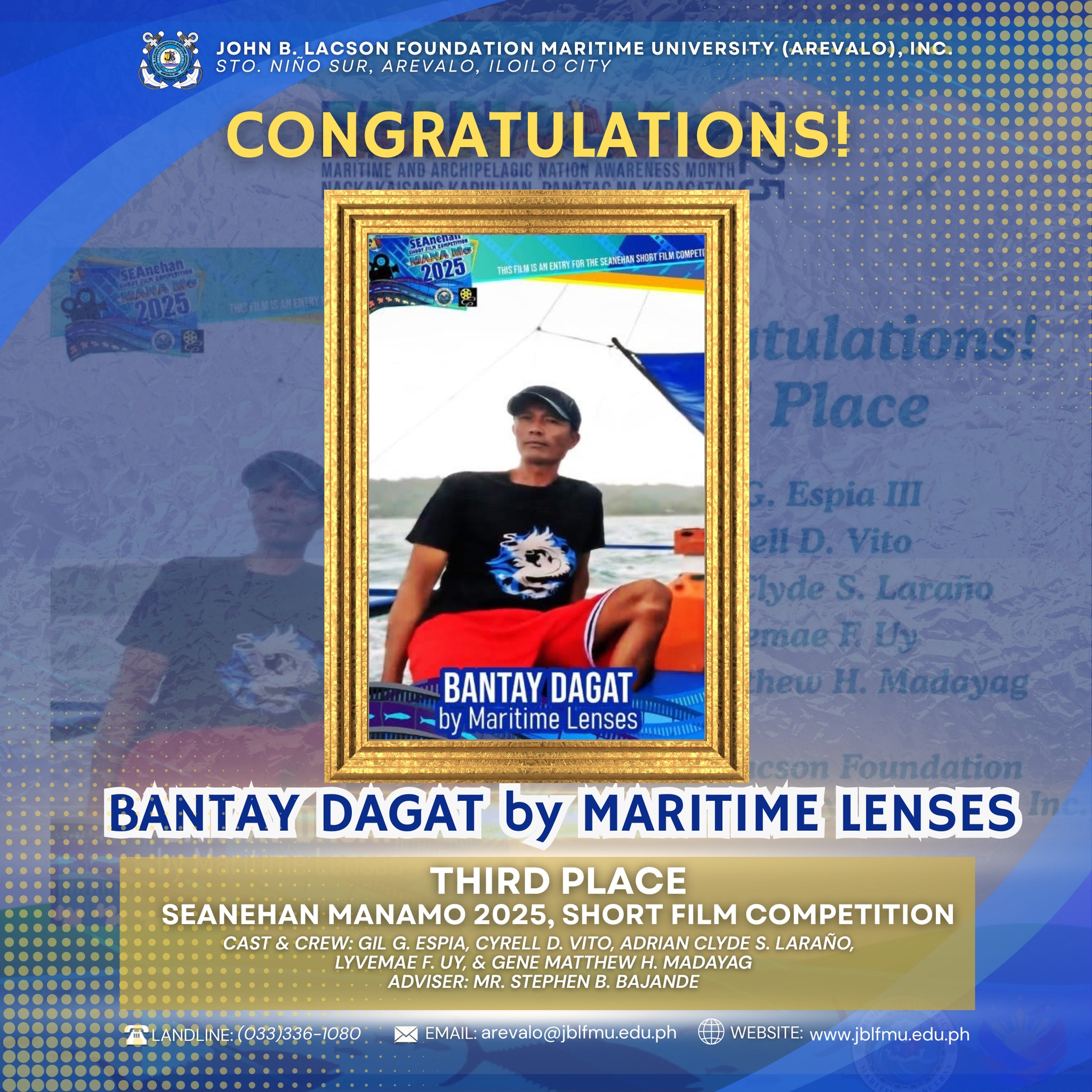 𝗠𝗮𝗿𝗶𝘁𝗶𝗺𝗲 𝗟𝗲𝗻𝘀𝗲𝘀 𝗪𝗶𝗻𝘀 𝗧𝗵𝗶𝗿𝗱 𝗣𝗹𝗮𝗰𝗲 𝗶𝗻 𝗦𝗘𝗔𝗡𝗘𝗛𝗔𝗡 𝗠𝗔𝗡𝗔𝗠𝗢 𝟮𝟬𝟮𝟱 𝗦𝗵𝗼𝗿𝘁 𝗙𝗶𝗹𝗺 𝗖𝗼𝗺𝗽𝗲𝘁𝗶𝘁𝗶𝗼𝗻