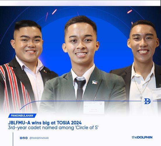 JBLFMU Arevalo, Inc. WINS BIG AT TOSIA 2024 3RD-YEAR CADET NAMED AMONG ‘CIRCLE OF 5’ 