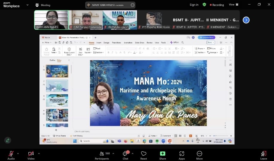A Nourishes MANA Mo '24 via Blue Economy Webinar