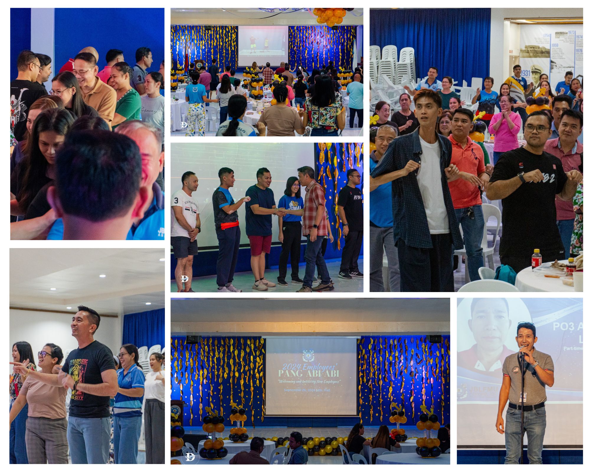 𝗜𝗖𝗬𝗠𝗜 I In line with the annual Community Service and Inception Day, John B. Lacson Foundation Maritime University (Arevalo), Inc. prepared a welcoming party for its newly-hired faculty and staff, September 26.