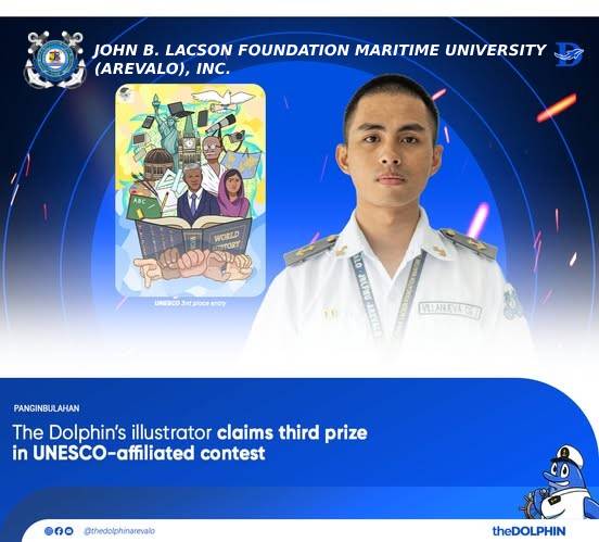 PANGINBULAHAN | 𝗧𝗵𝗲 𝗗𝗼𝗹𝗽𝗵𝗶𝗻'𝘀 𝗶𝗹𝗹𝘂𝘀𝘁𝗿𝗮𝘁𝗼𝗿 𝗰𝗹𝗮𝗶𝗺𝘀 𝘁𝗵𝗶𝗿𝗱 𝗽𝗿𝗶𝘇𝗲 𝗶𝗻 𝗨𝗡𝗘𝗦𝗖𝗢-𝗮𝗳𝗳𝗶𝗹𝗶𝗮𝘁𝗲𝗱 𝗰𝗼𝗻𝘁𝗲𝘀𝘁.