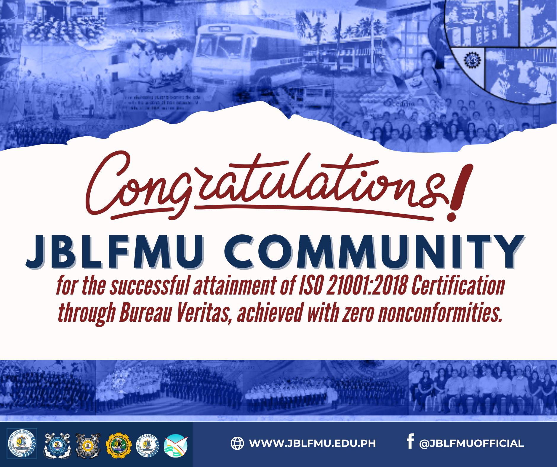 𝑮𝒐𝒐𝒅 𝒏𝒆𝒘𝒔 𝒇𝒐𝒓 𝒕𝒉𝒆 𝑱𝑩𝑳𝑭𝑴𝑼 𝑪𝒐𝒎𝒎𝒖𝒏𝒊𝒕𝒚!