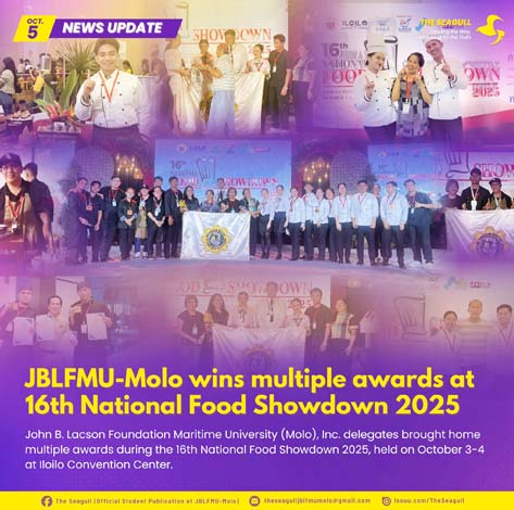 JBLFMU-Molo wins multiple awards at 16th National Food Showdown 2025
