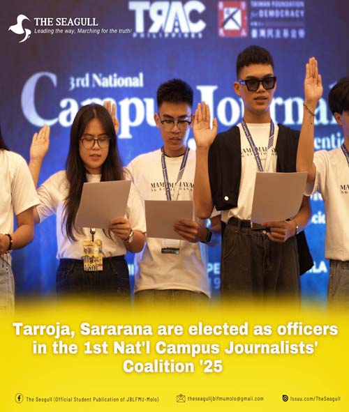 𝗧𝗮𝗿𝗿𝗼𝗷𝗮, 𝗦𝗮𝗿𝗮𝗿𝗮𝗻𝗮 𝗮𝗿𝗲 𝗲𝗹𝗲𝗰𝘁𝗲𝗱 𝗮𝘀 𝗼𝗳𝗳𝗶𝗰𝗲𝗿𝘀 𝗶𝗻 𝘁𝗵𝗲 𝟭𝘀𝘁 𝗡𝗮𝘁'𝗹 𝗖𝗮𝗺𝗽𝘂𝘀 𝗝𝗼𝘂𝗿𝗻𝗮𝗹𝗶𝘀𝘁𝘀' 𝗖𝗼𝗮𝗹𝗶𝘁𝗶𝗼𝗻 '𝟮𝟱