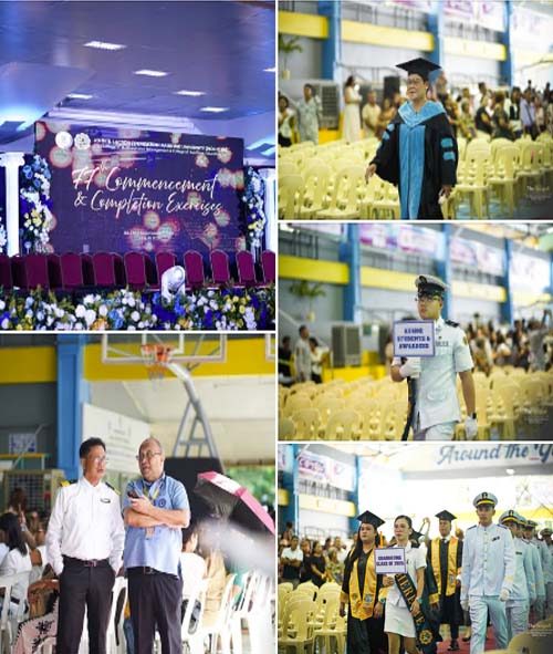 𝟕𝟕𝐭𝐡 𝐂𝐨𝐦𝐦𝐞𝐧𝐜𝐞𝐦𝐞𝐧𝐭 𝐚𝐧𝐝 𝐂𝐨𝐦𝐩𝐥𝐞𝐭𝐢𝐨𝐧 𝐄𝐱𝐞𝐫𝐜𝐢𝐬𝐞𝐬