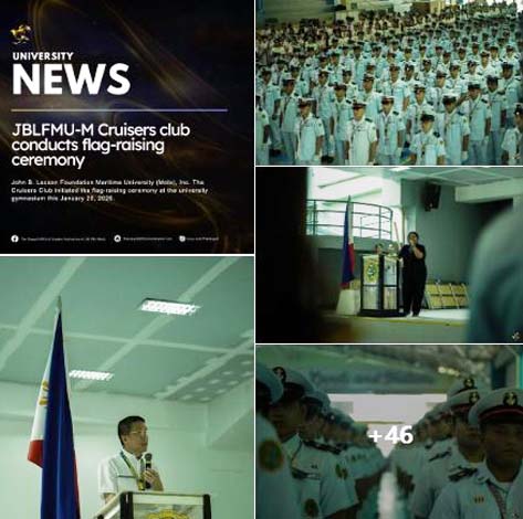 JBLFMU-M Cruisers club conducts flag-raising ceremony
