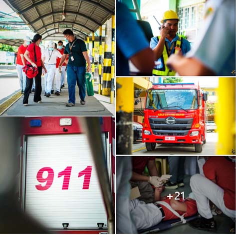 JBLFMU-Molo conducts fire drill