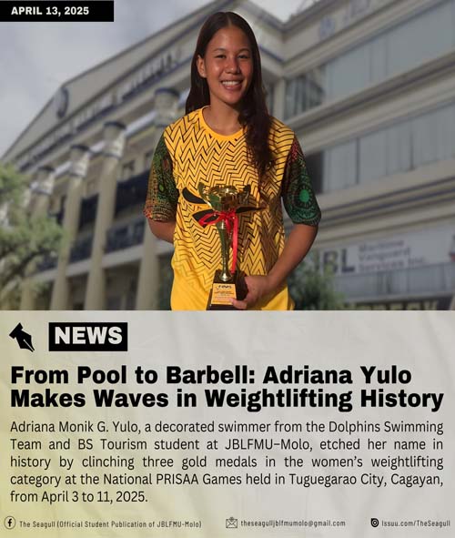 From Pool to Barbell: Adriana Yulo Makes Waves in Weightlifting History