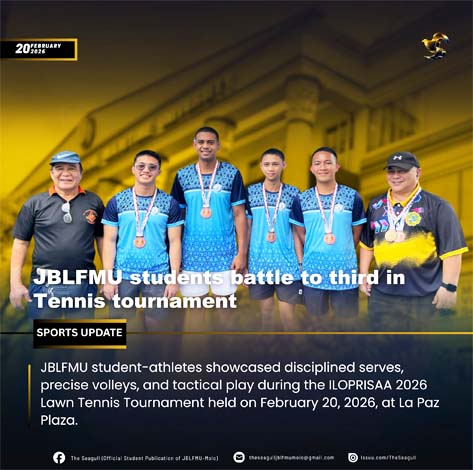 𝐒𝐏𝐎𝐑𝐓𝐒 𝐍𝐄𝐖𝐒 | JBLFMU students battle to third in Tennis tournament