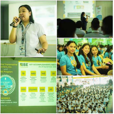 NSTP-CWTS and Senior High School students unite with Citizenship Training Program