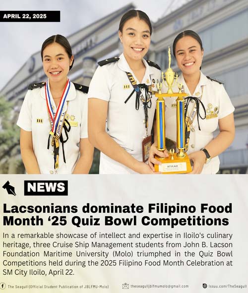 𝐋𝐚𝐜𝐬𝐨𝐧𝐢𝐚𝐧𝐬 𝐝𝐨𝐦𝐢𝐧𝐚𝐭𝐞 𝐅𝐢𝐥𝐢𝐩𝐢𝐧𝐨 𝐅𝐨𝐨𝐝 𝐌𝐨𝐧𝐭𝐡 '𝟐𝟓 𝐐𝐮𝐢𝐳 𝐁𝐨𝐰𝐥 𝐂𝐨𝐦𝐩𝐞𝐭𝐢𝐭𝐢𝐨𝐧𝐬