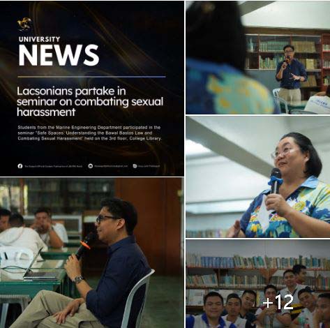 Lacsonians partake in seminar on combating sexual harassment