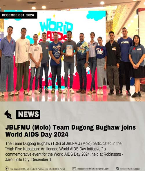 JBLFMU (Molo) Team Dugong Bughaw joins World AIDS Day 2024