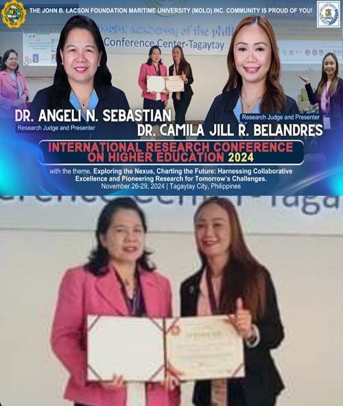 𝐈𝐧𝐧𝐨𝐯𝐚𝐭𝐢𝐯𝐞 𝐑𝐞𝐬𝐞𝐚𝐫𝐜𝐡 𝐏𝐫𝐞𝐬𝐞𝐧𝐭𝐞𝐝 𝐚𝐭 𝐈𝐑𝐂𝐇𝐄 𝟐𝟎𝟐𝟒 𝐛𝐲 𝐃𝐫. 𝐒𝐞𝐛𝐚𝐬𝐭𝐢𝐚𝐧 𝐚𝐧𝐝 𝐃𝐫. 𝐁𝐞𝐥𝐚𝐧𝐝𝐫𝐞𝐬