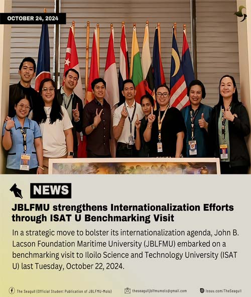 JBLFMU strengthens Internationalization Efforts through ISAT U Benchmarking Visit