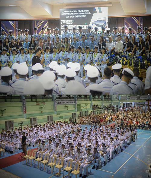 JBLFMU-Molo holds 7th Senior High School Commencement Exercise